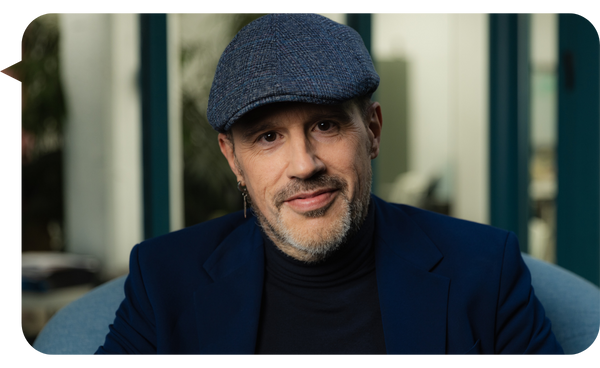 Luis Muiño en acción